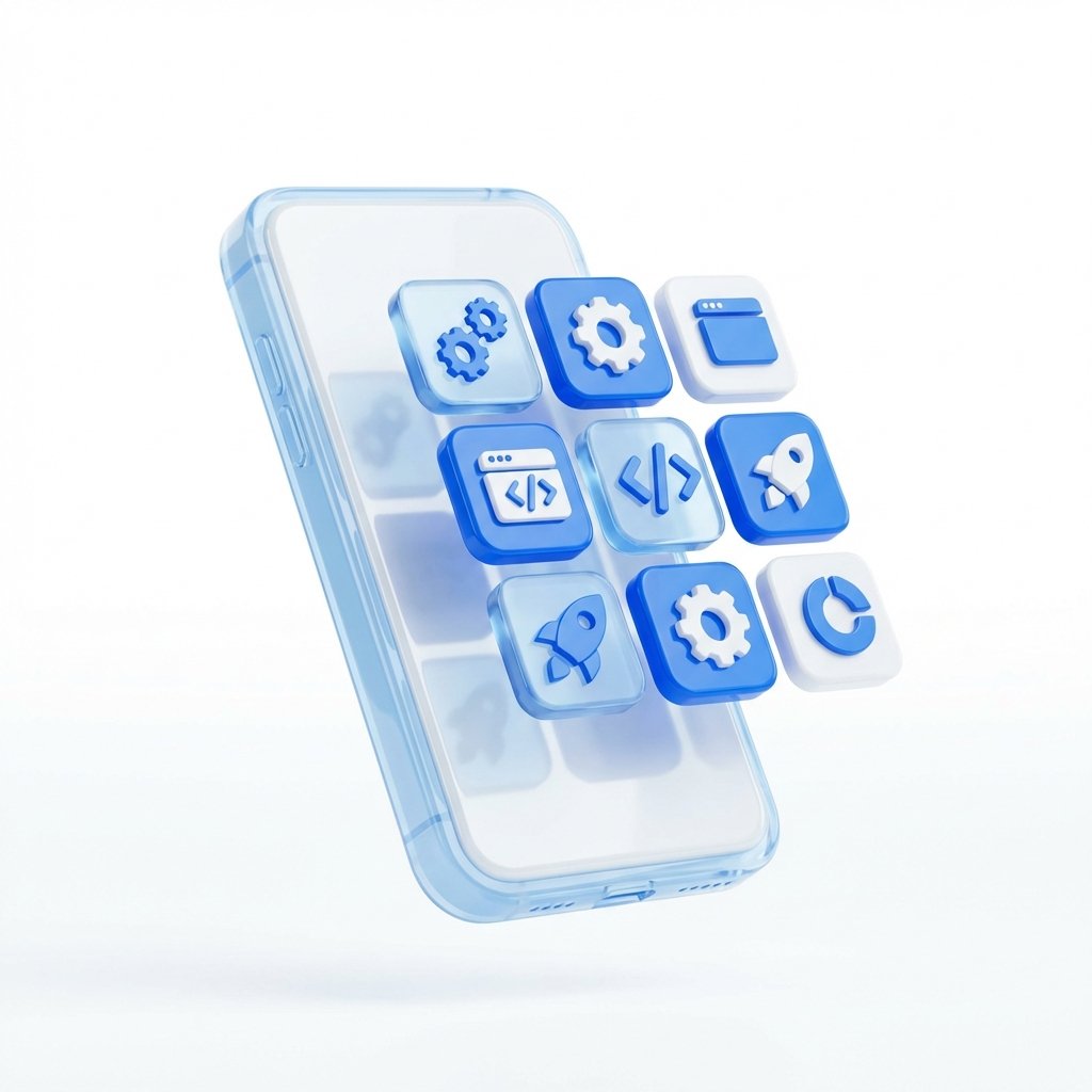 Apps Ilustración 3D